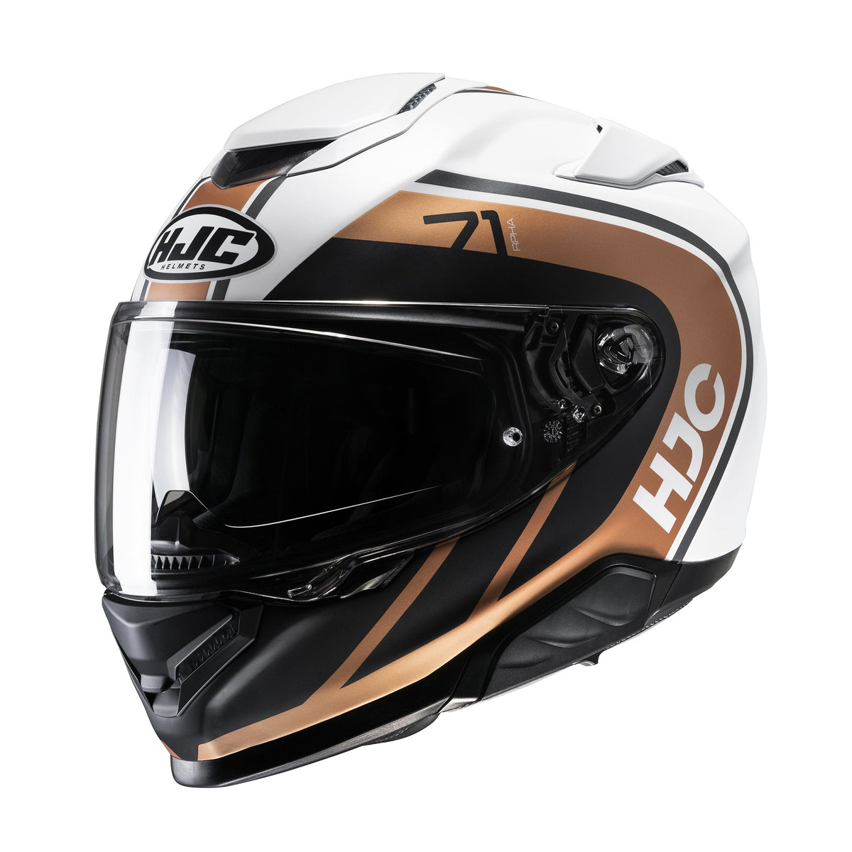 HJC RPHA 71 Mapos MC9SF Motorcycle Road Crash Full face Helmet Gold Brown