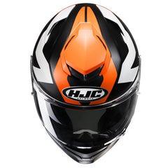 HJC RPHA 71 Pinna MC7SF Motorbike Rider On Road Full face helmet Orange top