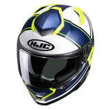 HJC RPHA 71 Zecha MC3HSF Road Crash Full face Helmet Yellow top view