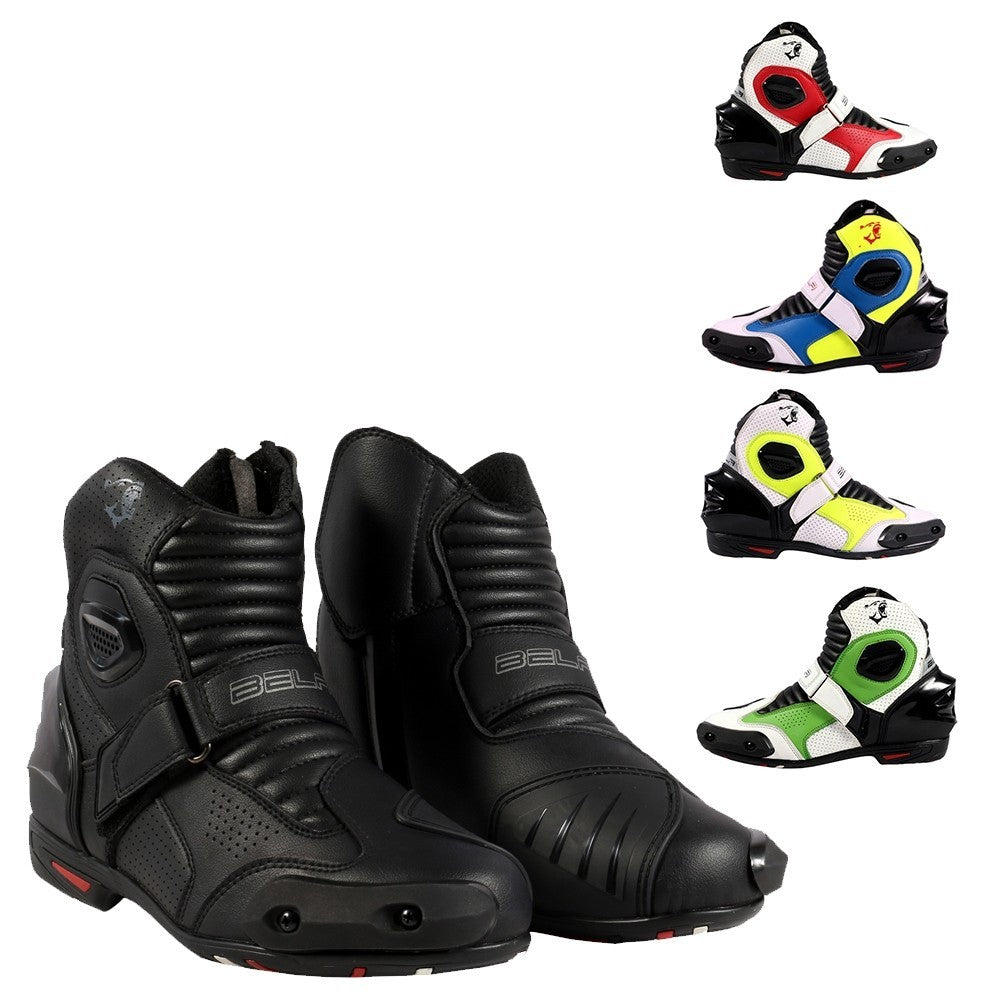  BELA - Faster Black Leather Boots - SECURTEX MOTOR SL (t/a MaximoMoto)
