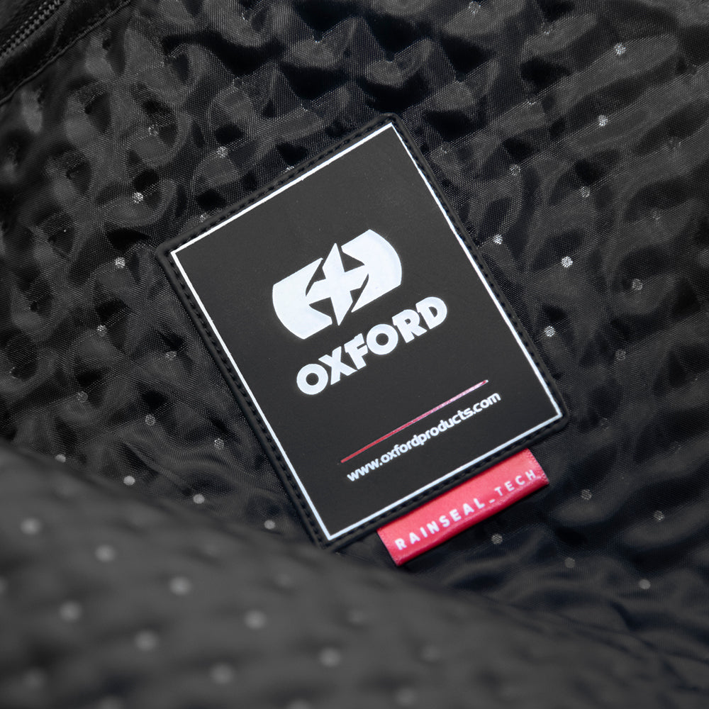 Oxford Iota 1.0 Women's Jacket Tech Black & White Stylish & Protective Riding Gear 