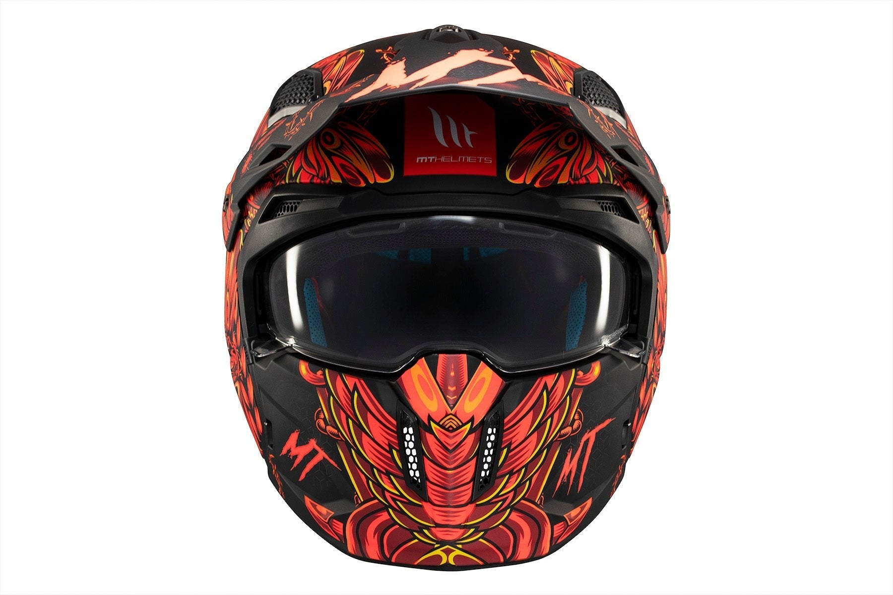  MT Streetfighter S SV Hellish B5 Matte Modular Motorcycle Helmet