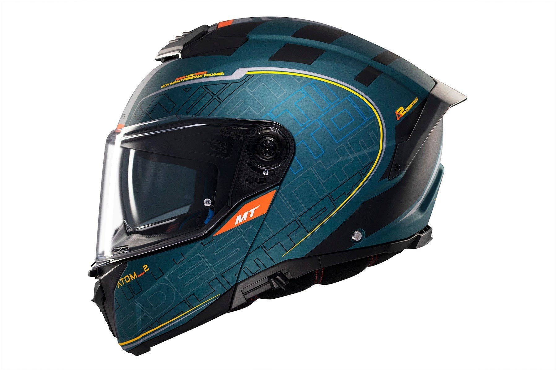 MT Atom 2 Sv Destiny C6 matte Modular sport motorbike helmet 