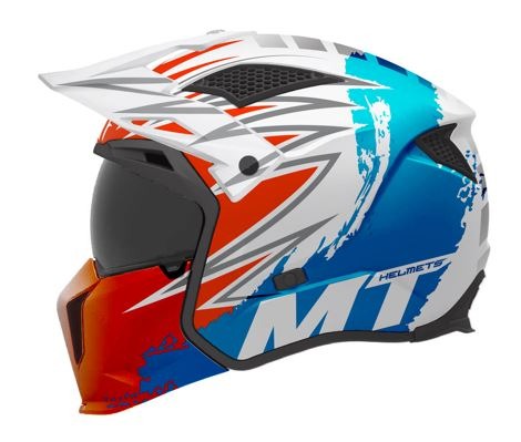 MT Streetfighter S SV Tackle A7 Modular graphic motorbike helmet