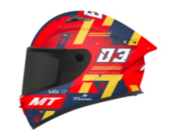 Motorbike helmet MT KRE+ S Sergio Garcia 2024 E5 Gloss Caron