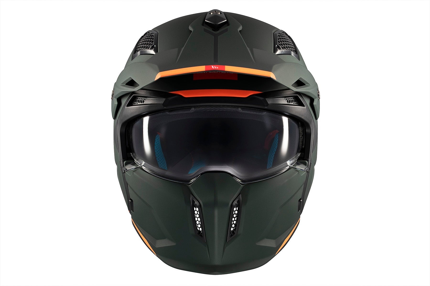 MT Streetfighter S SV Solid A6 Road Crash Modular Motorcycle Helmet