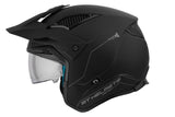  MT District Sv Solid A1 Matte Black Off-Road Motorcycle Helmet