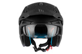  MT District Sv Solid A1 Matte Black Off-Road Motorcycle Helmet