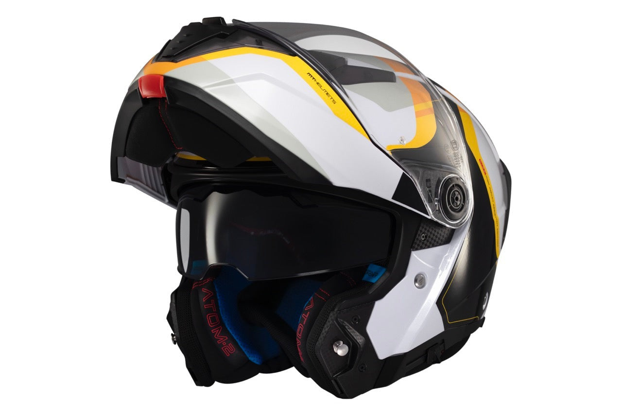 MT ATOM 2 SV Emalla B3 Motorcycle Modular Helmet
