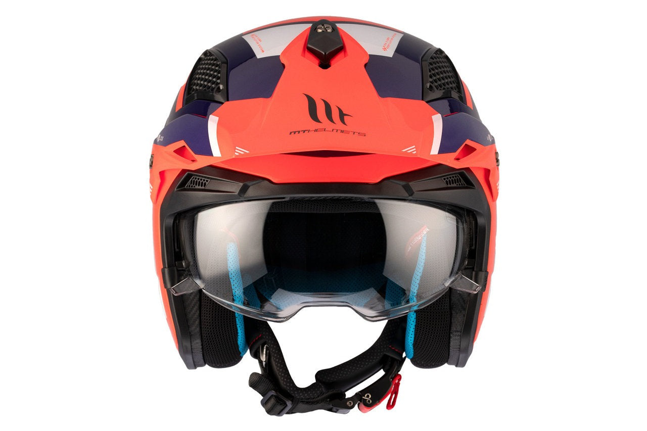 MT District Sv S Analog D5 Dual Sport Motorcycle Helmet