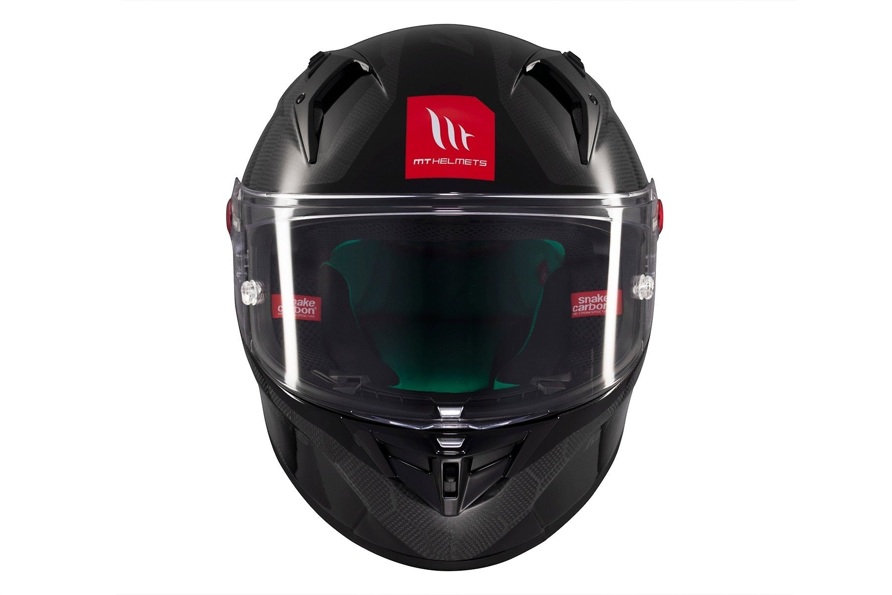  MT KRE+ S Solid A11 Glossy Carbon Full Face Motorcycle Helmet - SECURTEX MOTOR SL (t/a MaximoMoto)