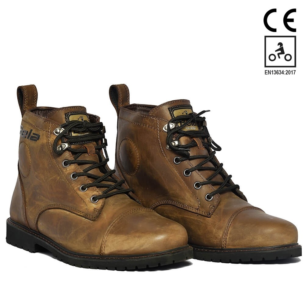  BELA - Brown Marten Leather Boots - SECURTEX MOTOR SL (t/a MaximoMoto)
