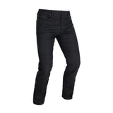 Oxford OA AAA Straight Men's Motorbike Jeans Black R L32 images