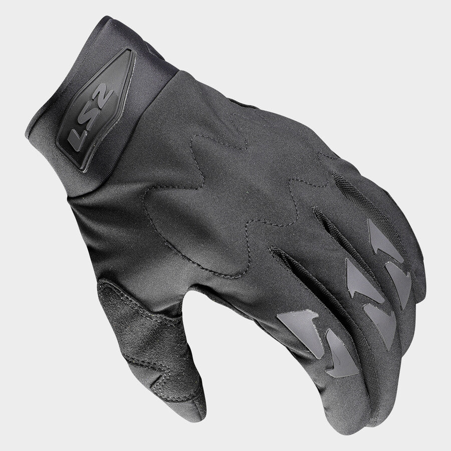 LS2 HIKER MAN MOORBIKE SUMMER GLOVES BLACK