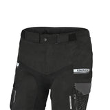 BELA Crossroad Extreme WR 34LTextile Pant Black Dark Gray Red