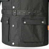 BELA Tactical Wax Cotton Urban Jacket Black 