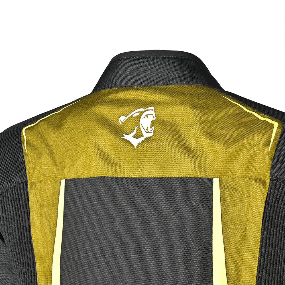 BELA Watson Motorcycle Touring Jacket Black Brown