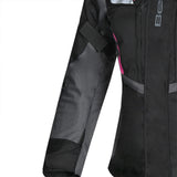 BELA Hurrican Lady Motorcycle Jacket Black Fuchsia - MaximomotoUK