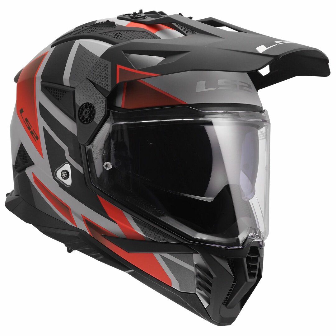 LS2 MX702 PIONEER II BLOCK OFF ROAD MOTORCYCLE ADVENTURE HELMET