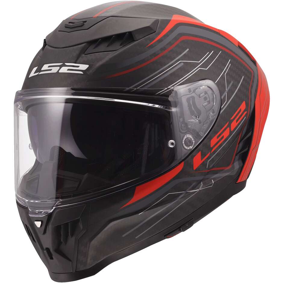 LS2 FF807 DRAGON SUBIC MOTORCYCLE FULL FACE CARBON HELMET