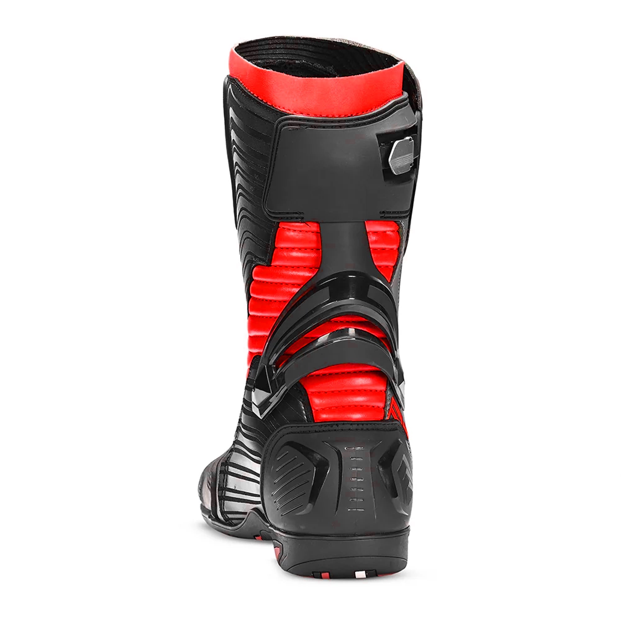 BELA AIR RIDER GP-1 MOTORCYCLE RACING BOOTS BLACK GREY RED