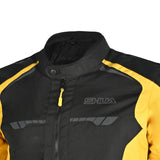 SHUA - Immortal Textile Racing Jacket - Black Yellow