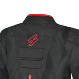 SHUA Gravity Mesh Summer Motorcycle Jacket Black Red