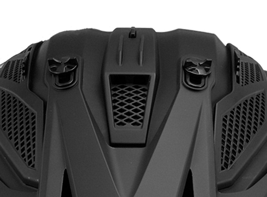 LS2 MX708 FAST II ZOMBIE II MOTOCROSS HELMET BLACK RED BLUE