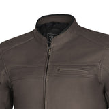 BELA Marlon Motorcycle Touring Leather Jacket Brown 