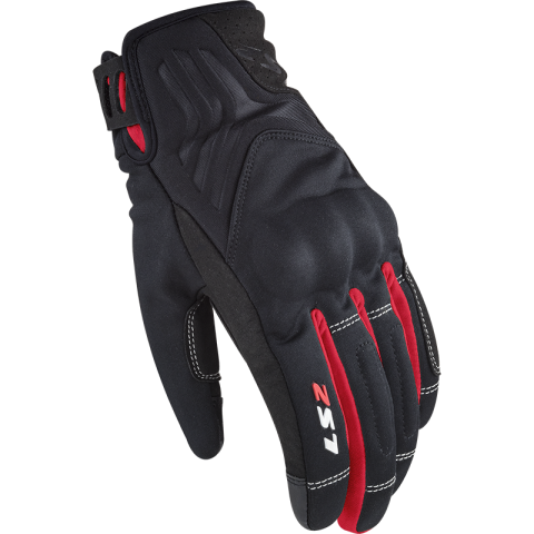 Ls2 Jet 2 Lady Gloves Black Red 