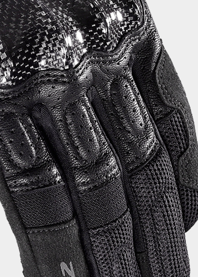 LS2 ATOM MAN MOTORBIKE SUMMER LEATHER GLOVES