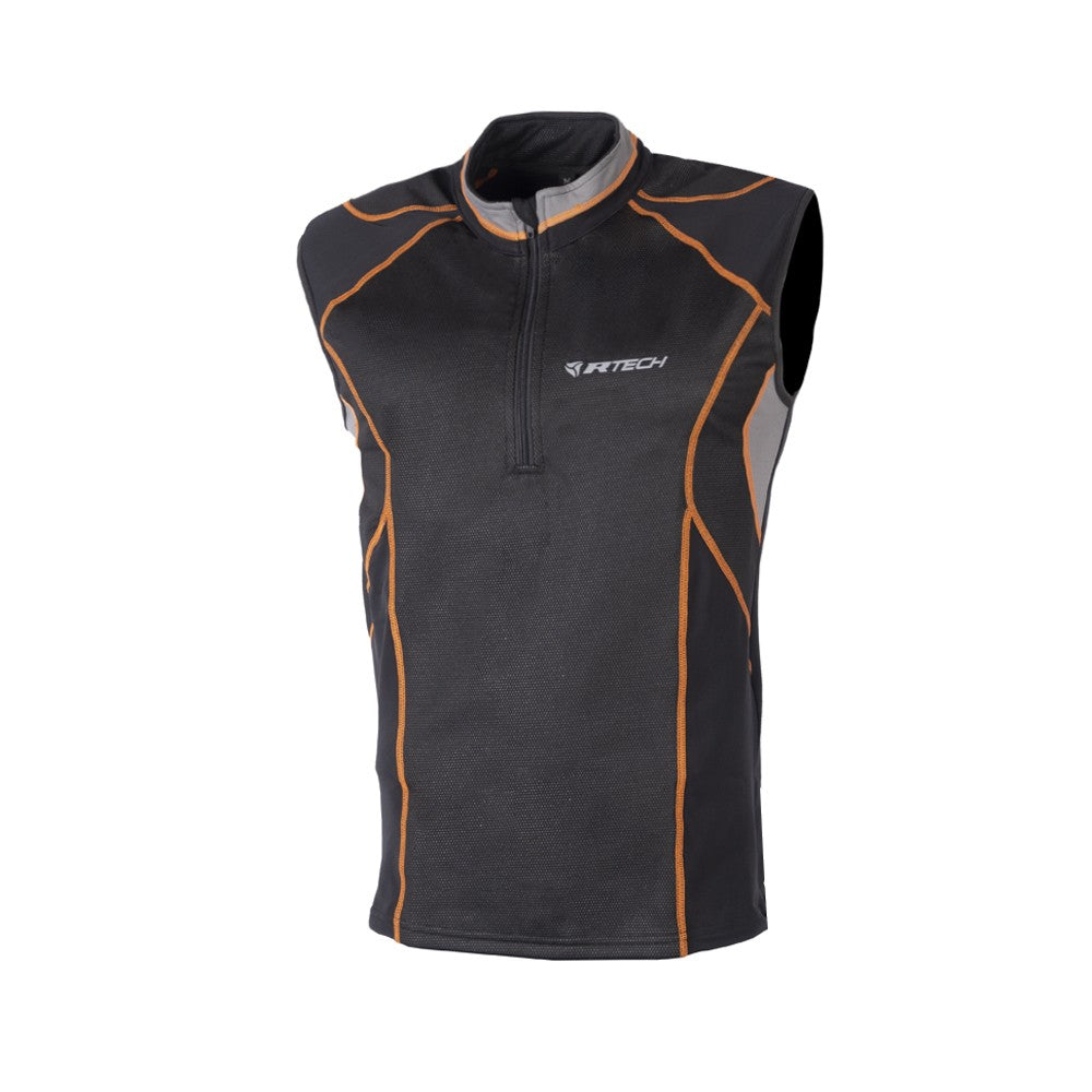  R-TECH - Thermal Textile Vista Wind Stoper Black/Orange - SECURTEX MOTOR SL (t/a MaximoMoto)