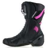 Alpinestars Stella SMX 6 v2 Women's Motorcycle Boot Black Fuchsia White images