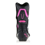 Alpinestars Stella SMX 6 v2 Women's Motorcycle Boot Black Fuchsia White images