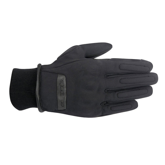 Alpinestars C-1 Windstopper Motorcycle Gloves Black - front pic