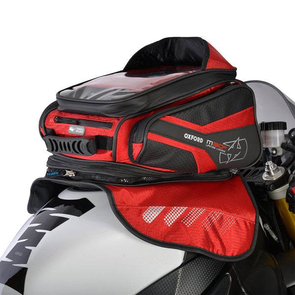 thumbnail image 2 of Oxford R-Series M2R Mini Tank Bag - 2L Magnetic Motorcycle Bag For Sport Bikes & Cruisers 2 of 14