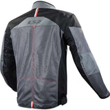 Ls2 Alba Man Jacket Dark Grey Black 