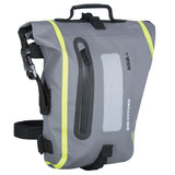 Oxford Aqua T8 Tail Bag Black Grey Fluo - MaximomotoUK