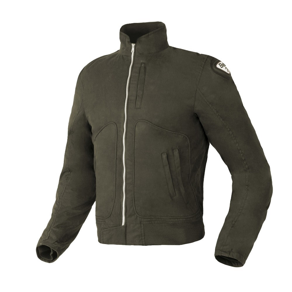  BELA - Miera Wax Green Textile Jacket - SECURTEX MOTOR SL (t/a MaximoMoto)