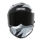 Simpson Venom Have Full Face  Blue Motorbike Helmet 