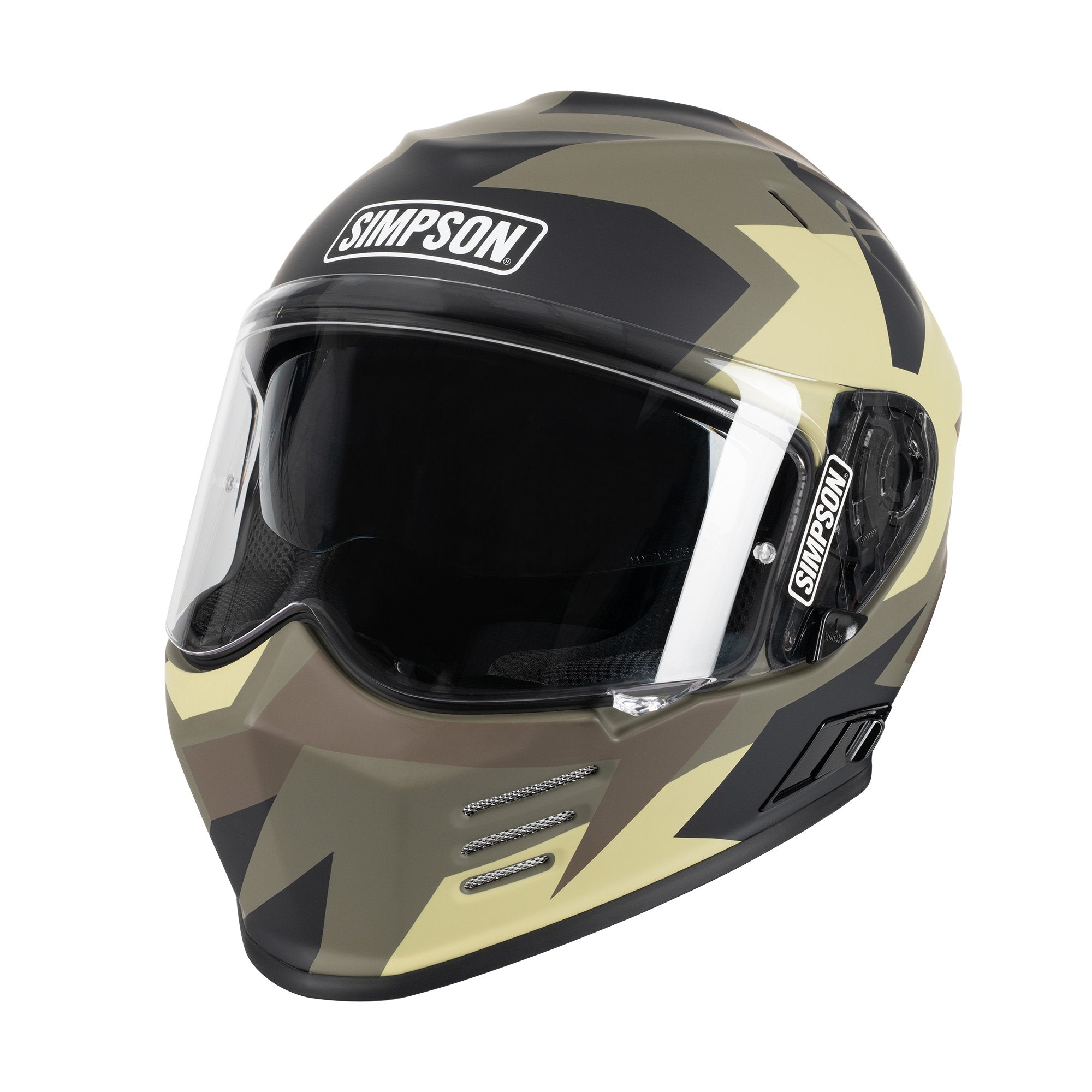 Simpson Venom Comanche Classic Motorcycle Full Face Helmet 