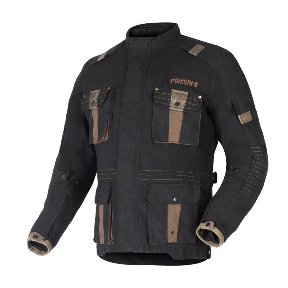  Poisoned - JACKET Textile Kubler Black/Brown - SECURTEX MOTOR SL (t/a MaximoMoto)