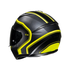 HJC C10 Elie MC3HSF Yellow Motorcycle Helmet - MaximomotoUK