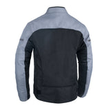 Spartan Air Men's Motorbike Jacket Grey/Black