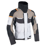 Stormland D2D MS Jacket Desert/Blk/Orange side view - MaximomotoUK