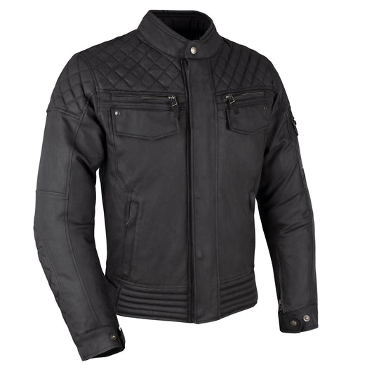 Oxford Hardwick Men s Stylish Summer Motorcycle Riding Jacket Black MaximomotoUK Motorcycle Clothing Store