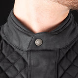 Oxford Hardwick Men's Stylish Summer Motorcycle Riding Jacket Black images