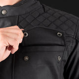 Oxford Hardwick Men's Stylish Summer Motorcycle Riding Jacket Black images