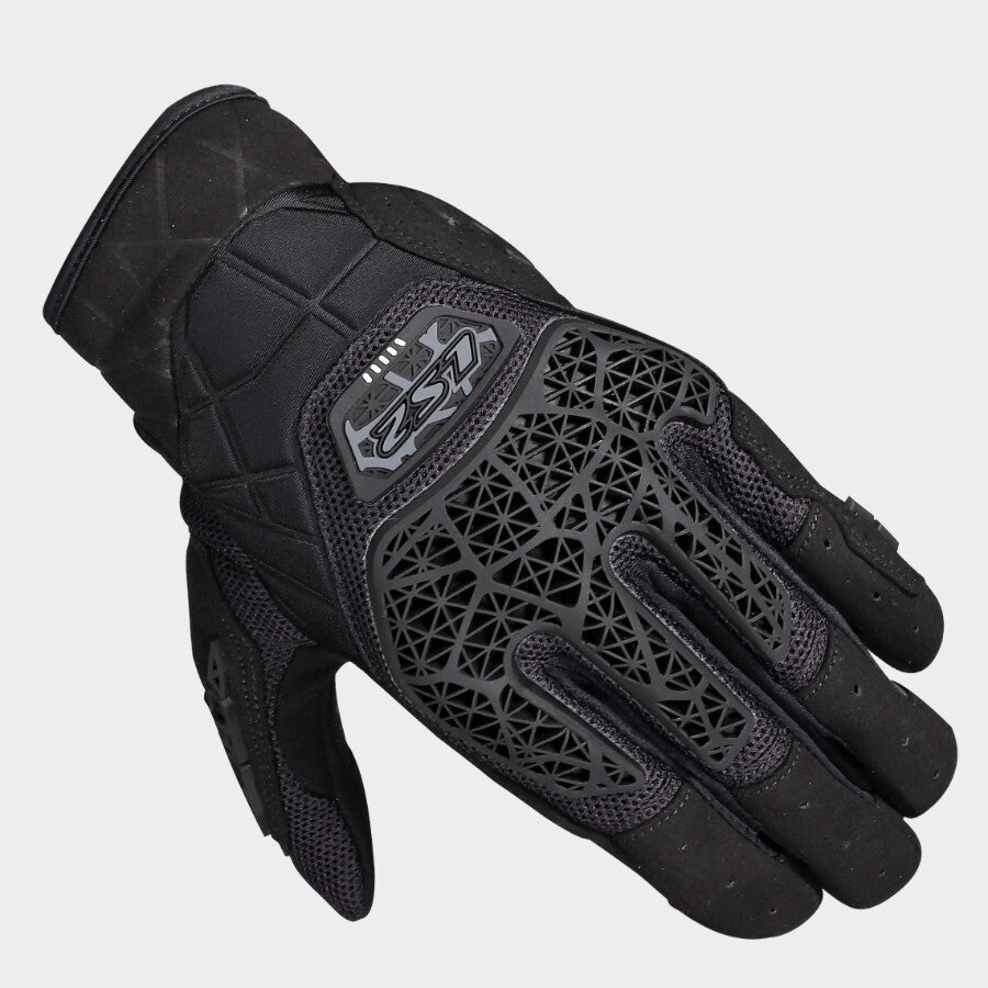 LS2 ALL TERRAIN II SUMMER MOTORCYCLE LADY GLOVES BLACK