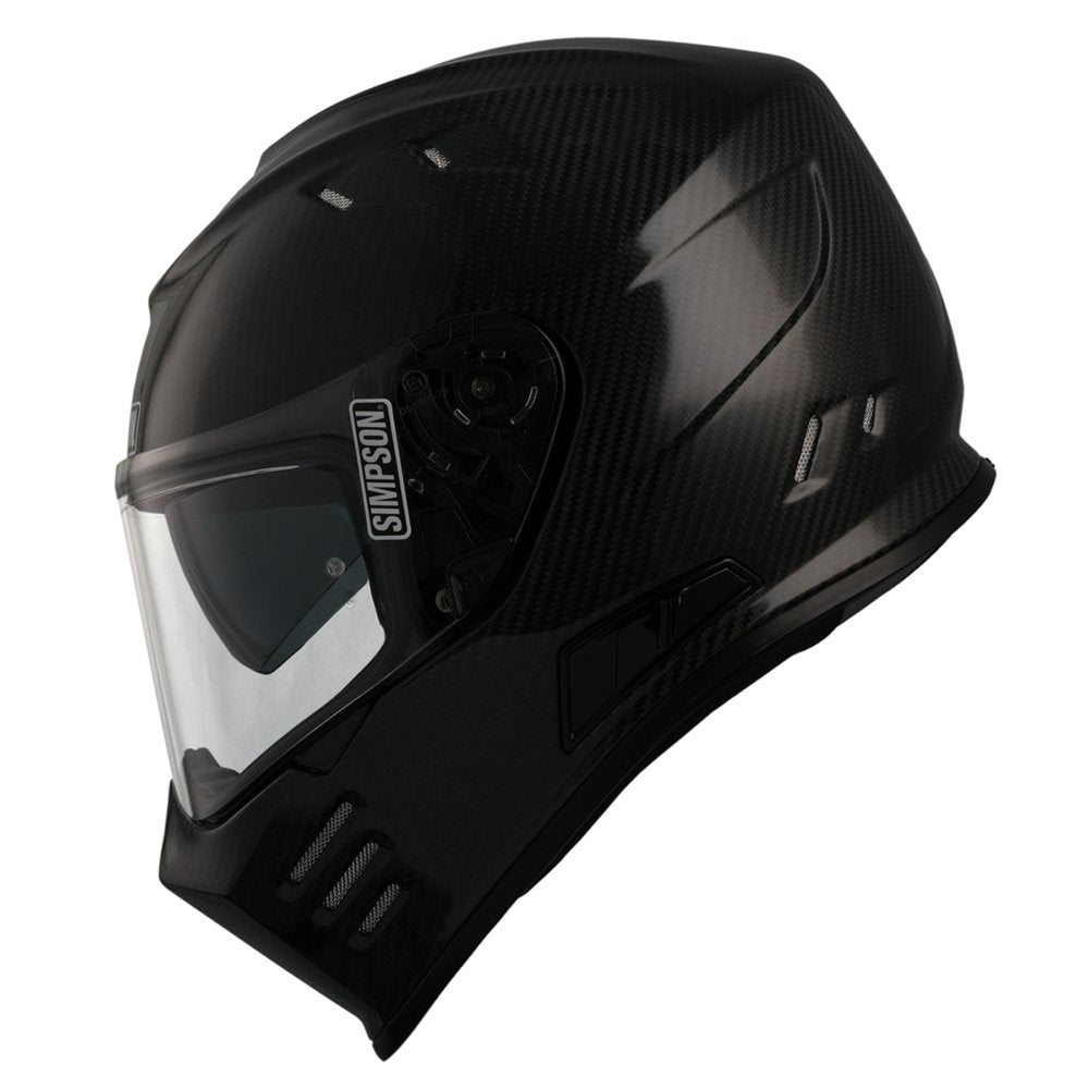 Simpson Venom Carbon (ECE-22.06) Full Face Motorbike Helmet 